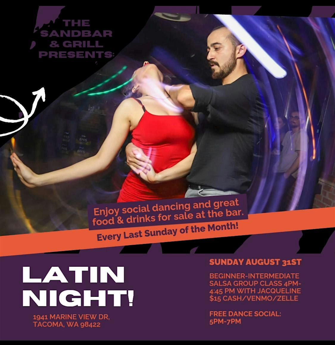 Latin Night at The Sandbar & Grill