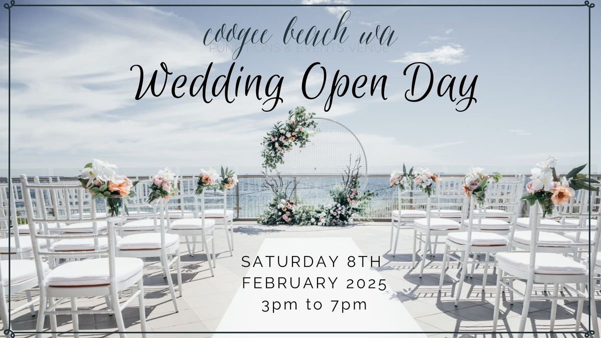 2025 COOGEE BEACH WEDDING OPEN DAY