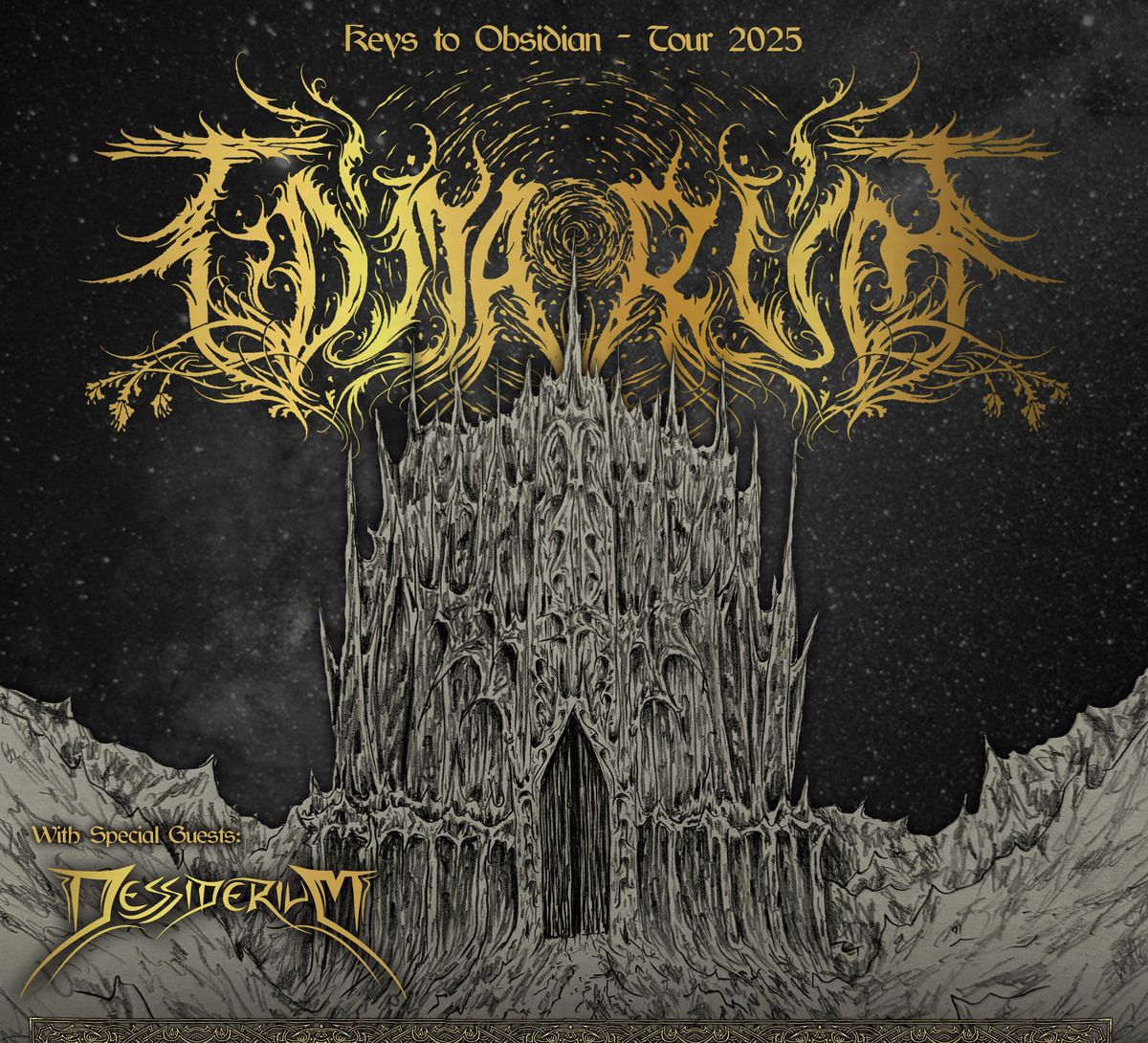 T\u00f3mar\u00fam with special guest Dessiderium and Volcandra