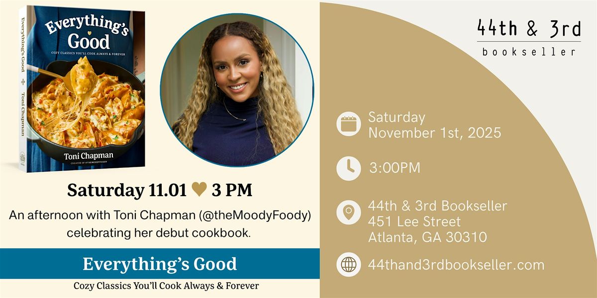 An Evening with Toni Chapman author of Everything's Good