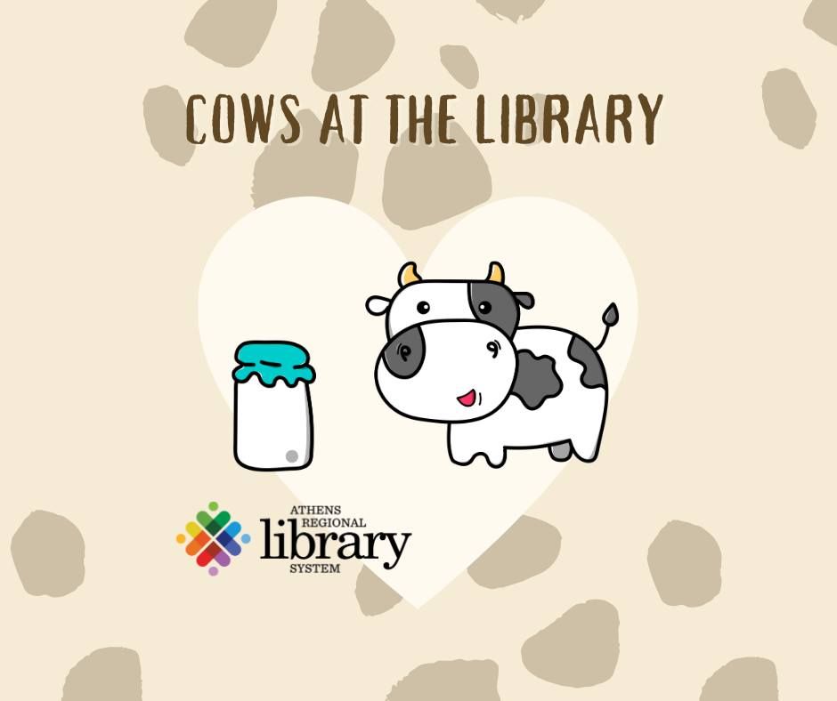 Cows at the Library!