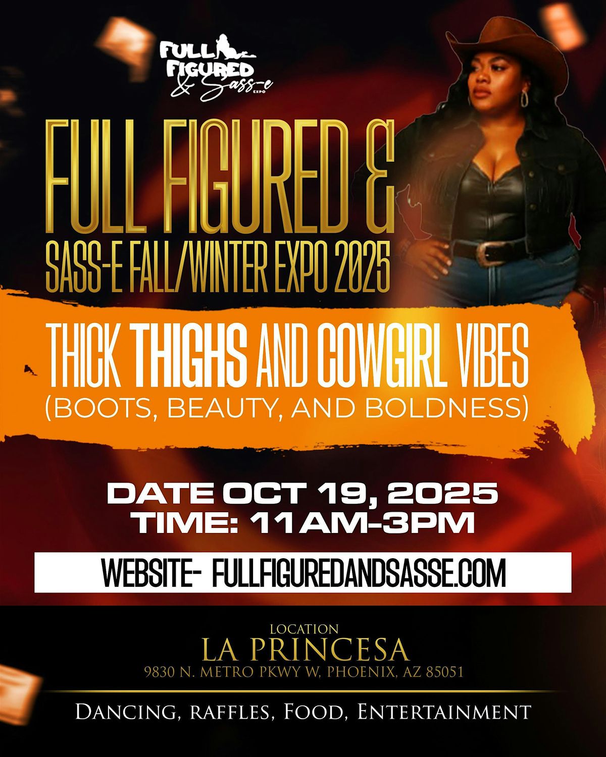 Full Figured and Sass-e Fall\/Winter Expo "Thick Thighs & Cowgirl Vibes