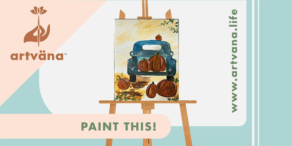 Fall Sip and paint art class at Cafe Elite in Lacey!