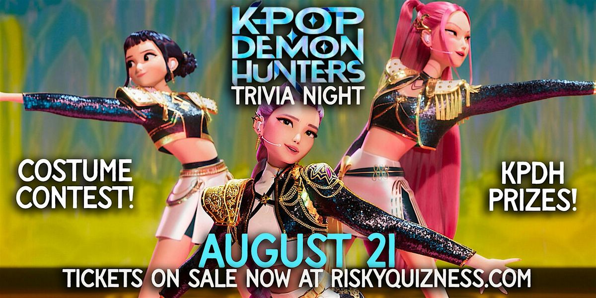 KPop Demon Hunters Trivia Night at Wheelhouse of Willow Glen!