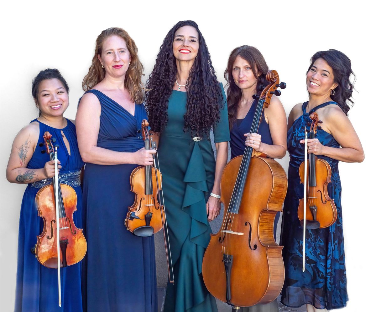 Eliana Cuevas and Angel Falls String Quartet