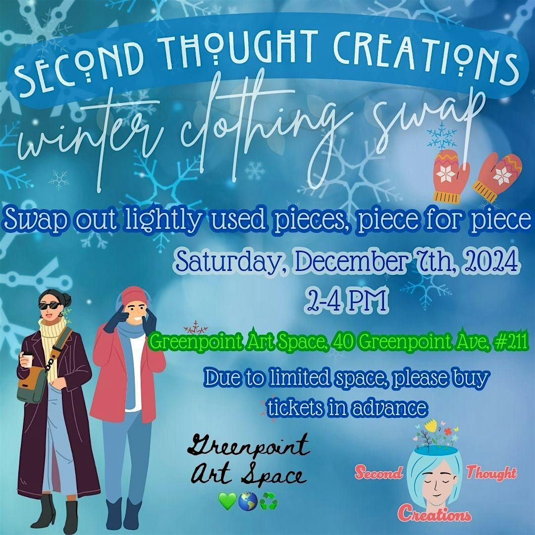 Second Thought Creations: Winter Clothing Swap