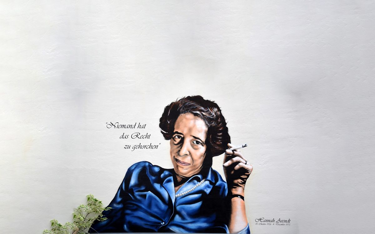 Hannah Arendt: De store v\u00e6rker i lyset af i dag