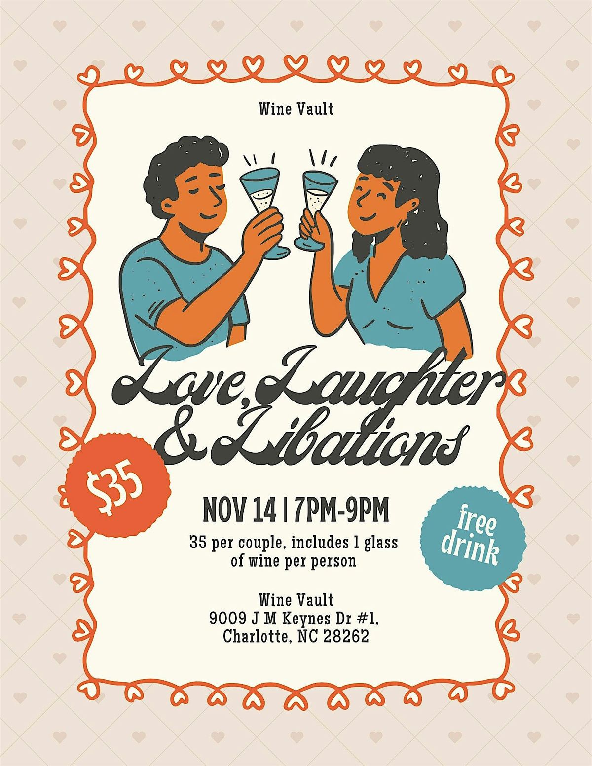Love, Laughter & Libations