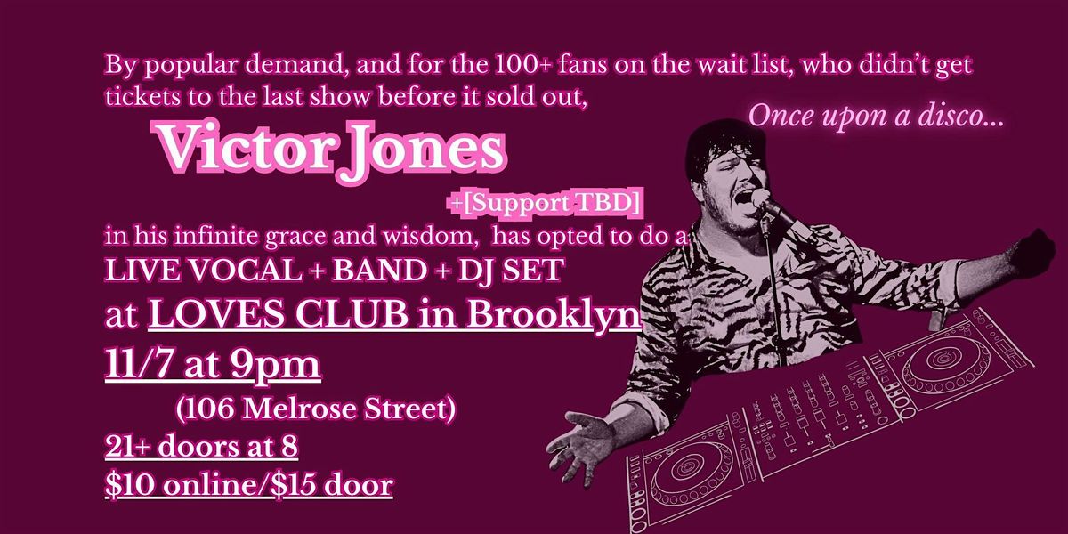 Victor Jones Remix Show