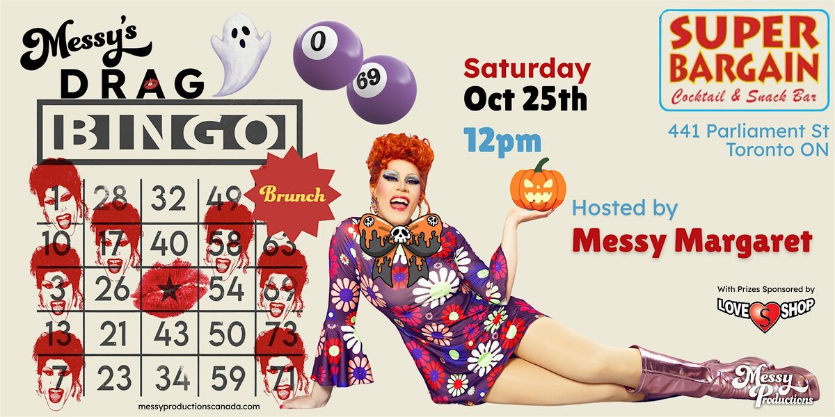 Messy's Drag Bingo Brunch @ Super Bargain