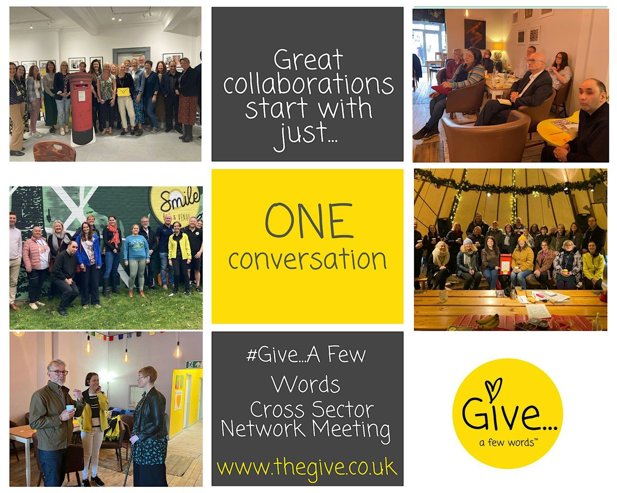 Give...A Few Words "Festive" Network Meeting