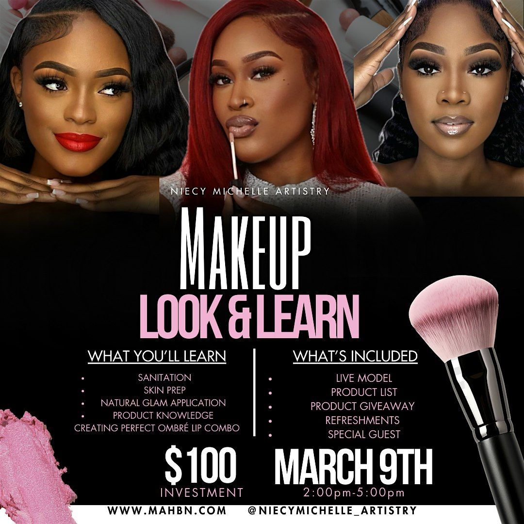 Makeup look and learn class