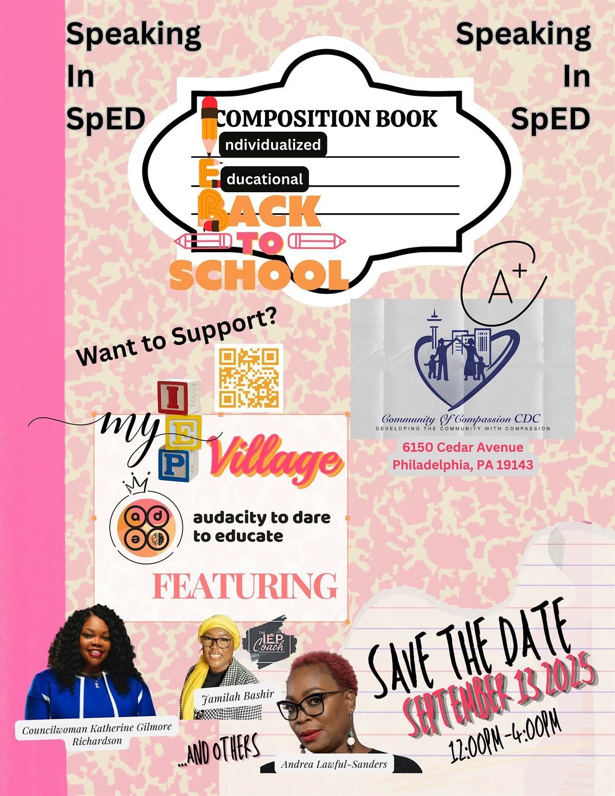 Speaking in SpED IEBack to School