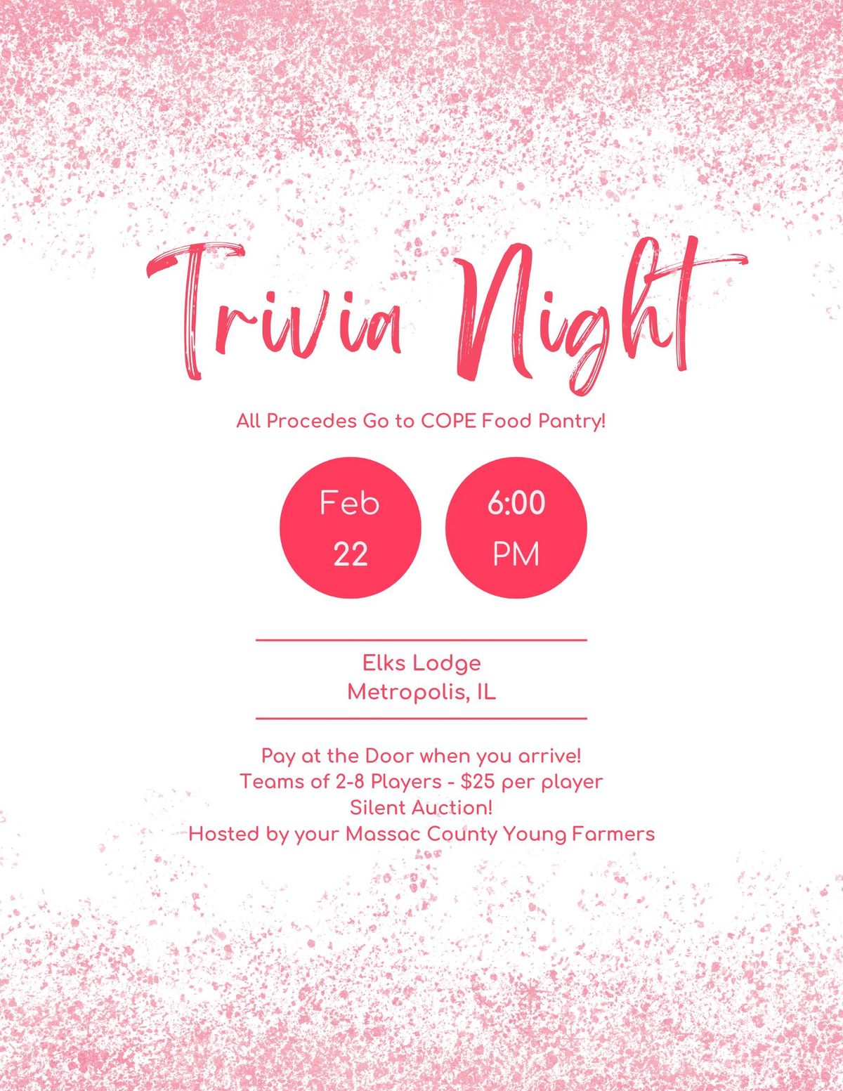 Trivia Night and Silent Auction