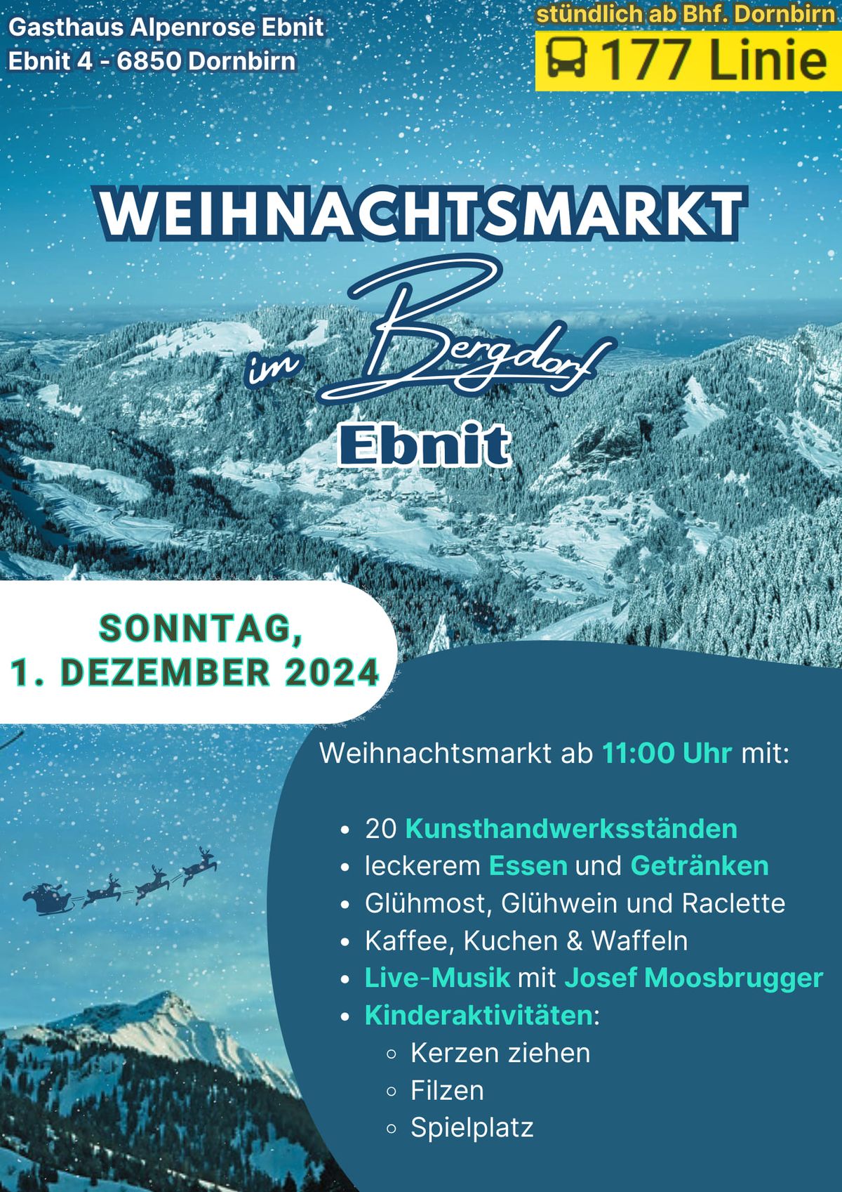 Weihnachtsmarkt Ebnit