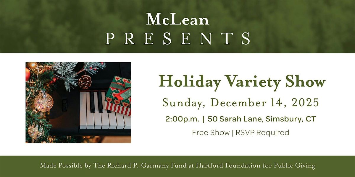 McLean Presents: Holiday Variety Show