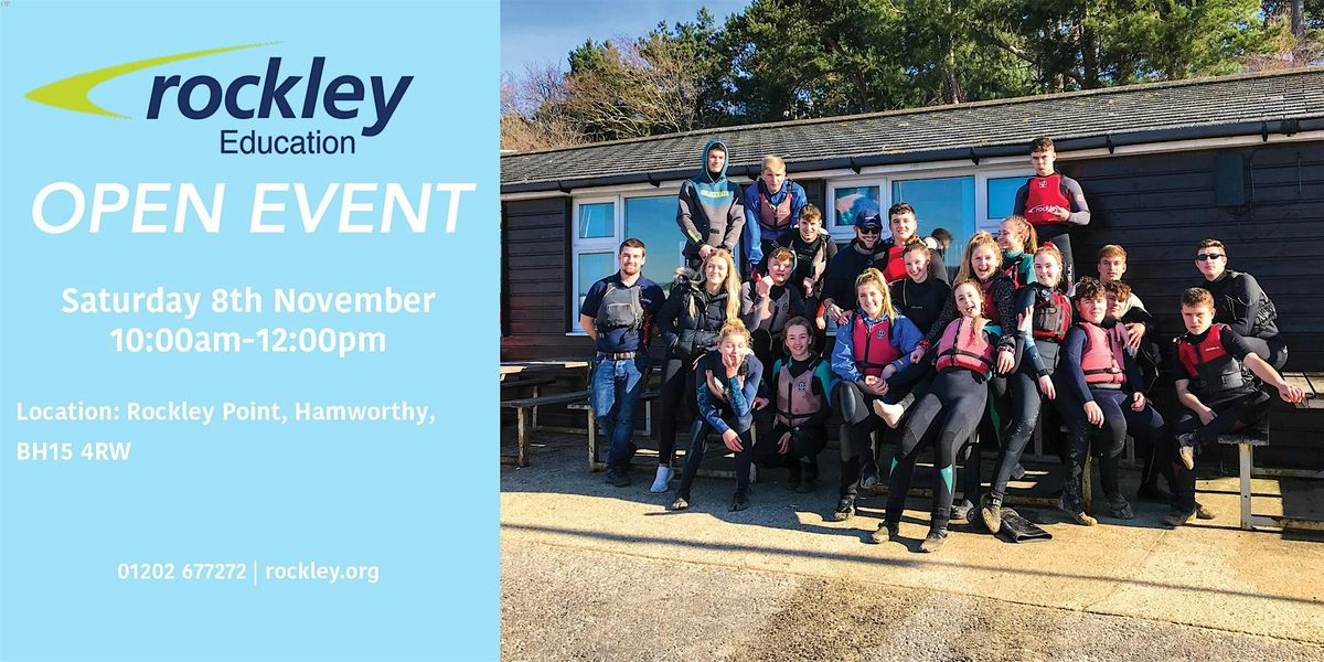 Rockley College Open Event Saturday 8th November 2025