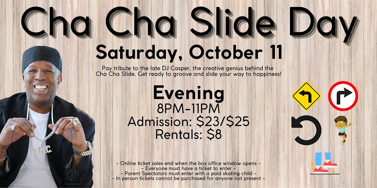 Skate Dance night 8pm - 11pm Admission only