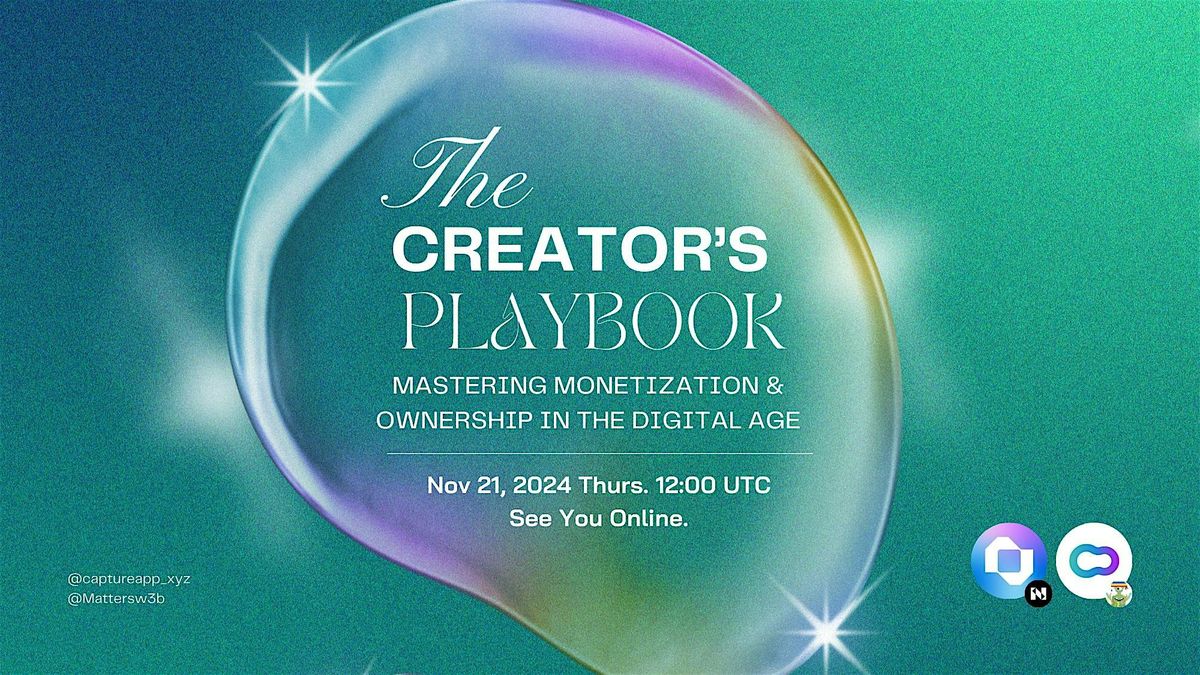 The Creator's Playbook: Mastering Monetization & Ownership in Digital Age