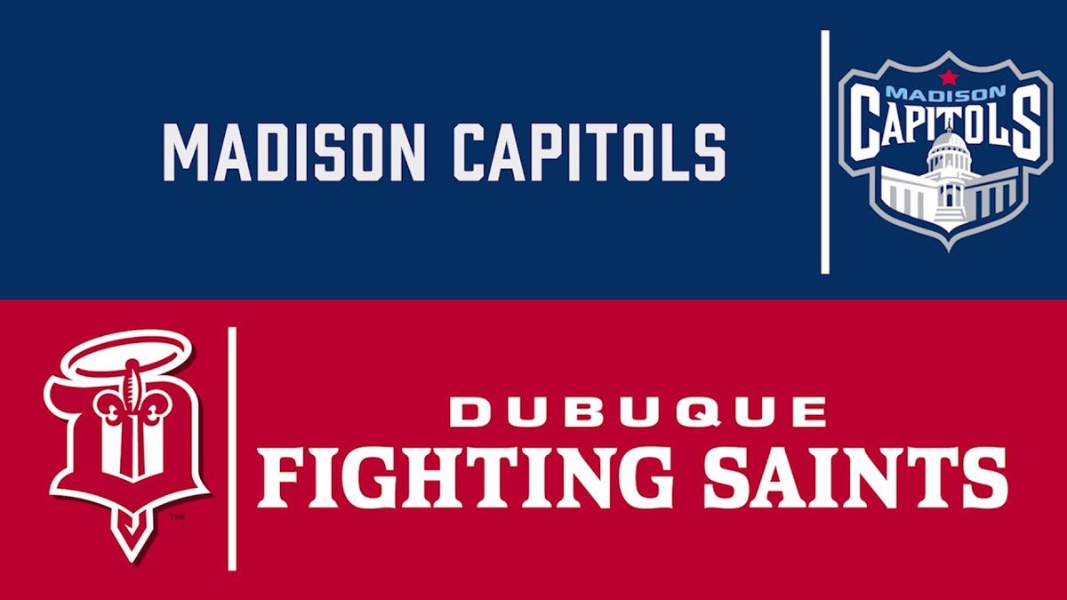 Dubuque Fighting Saints at Madison Capitols