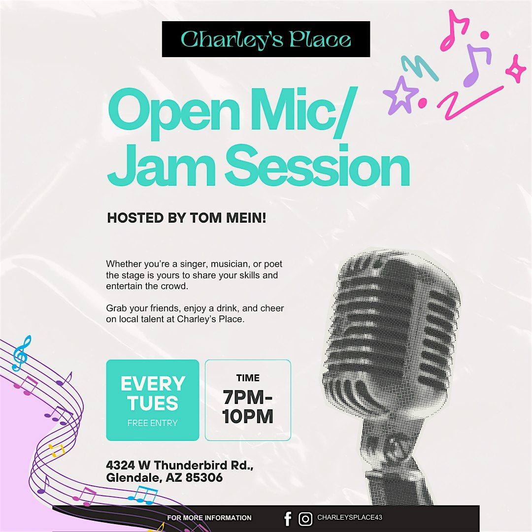 Open Mic\/ Jam Session!