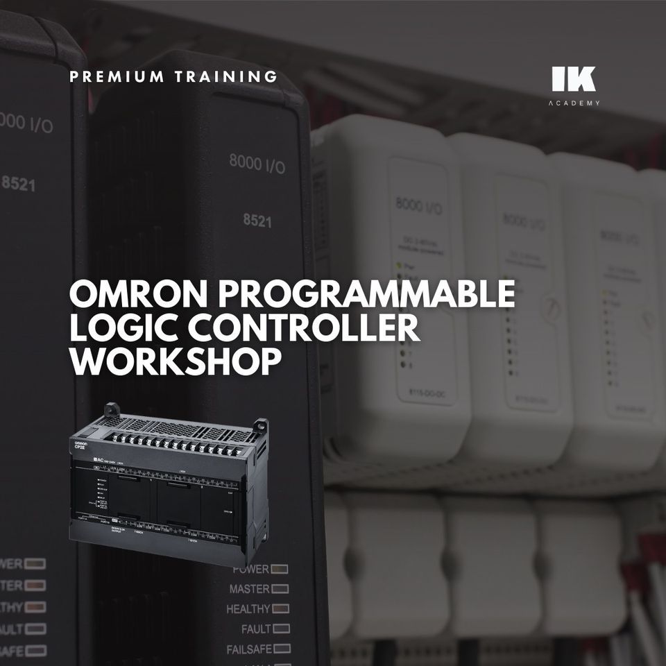 OMRON PROGRAMMABLE LOGIC CONTROLLER WORKSHOP (Premium Training) 