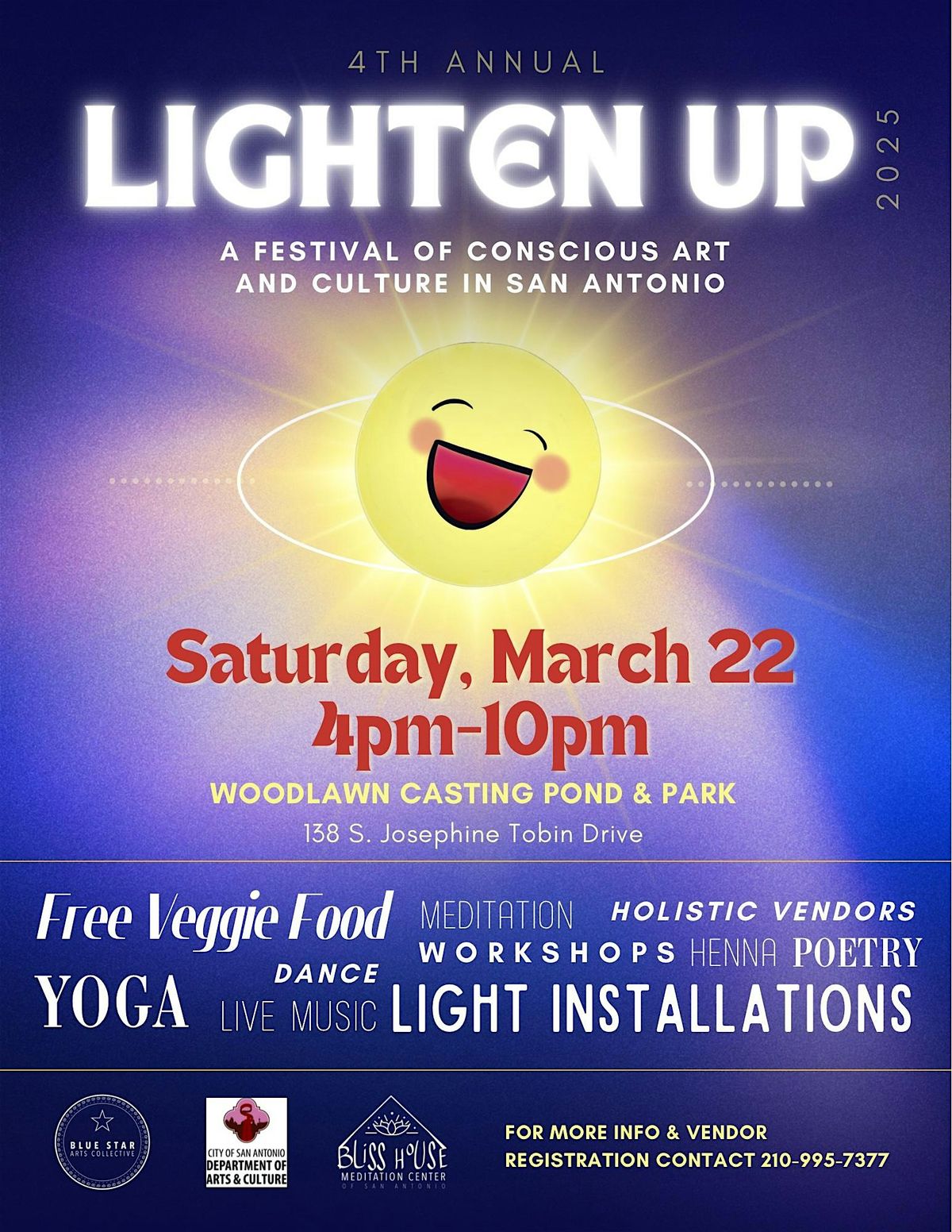 4th Annual Lighten Up  "A Festival of Conscious Art and Culture" SATX