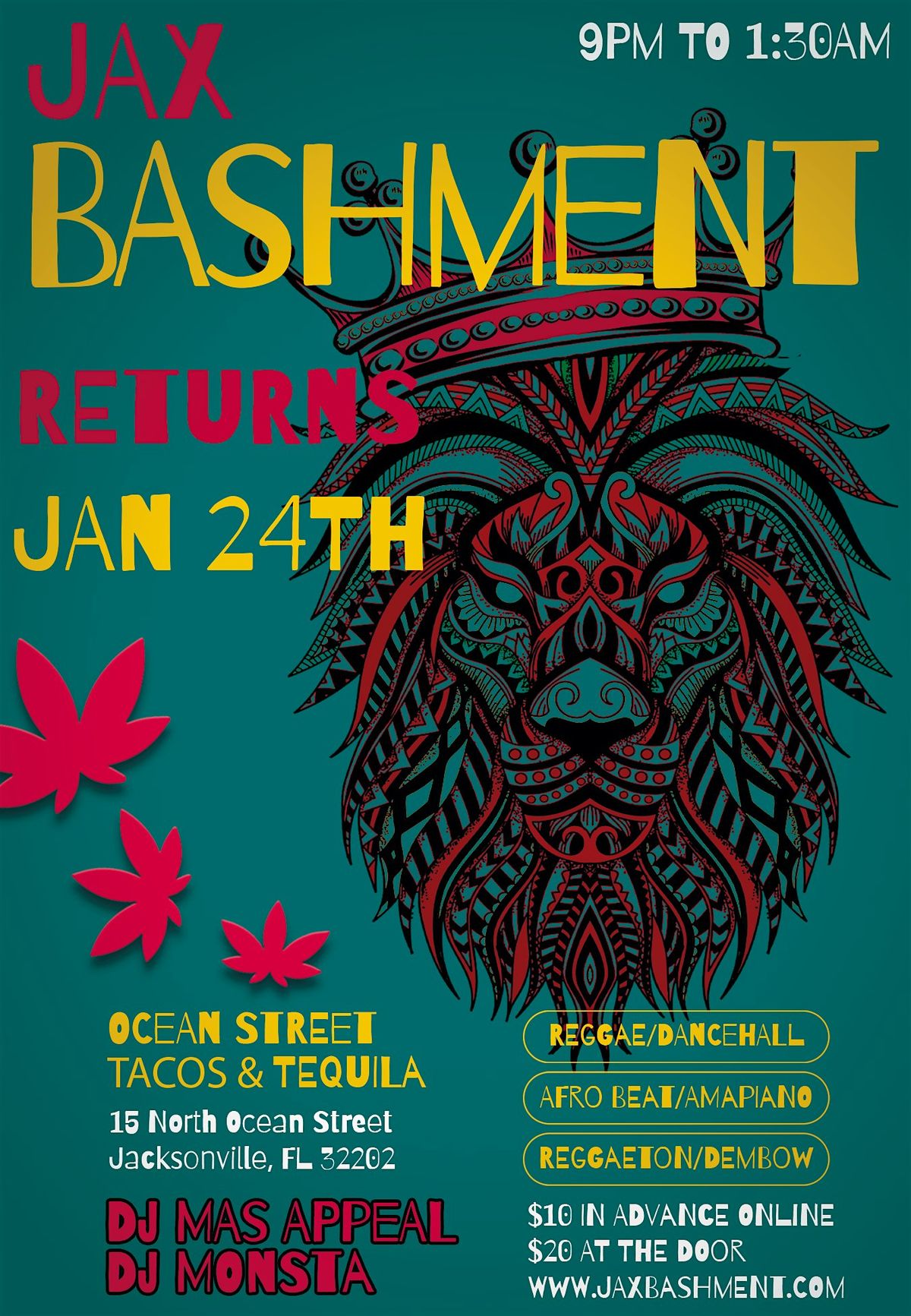 Jax Bashment Returns