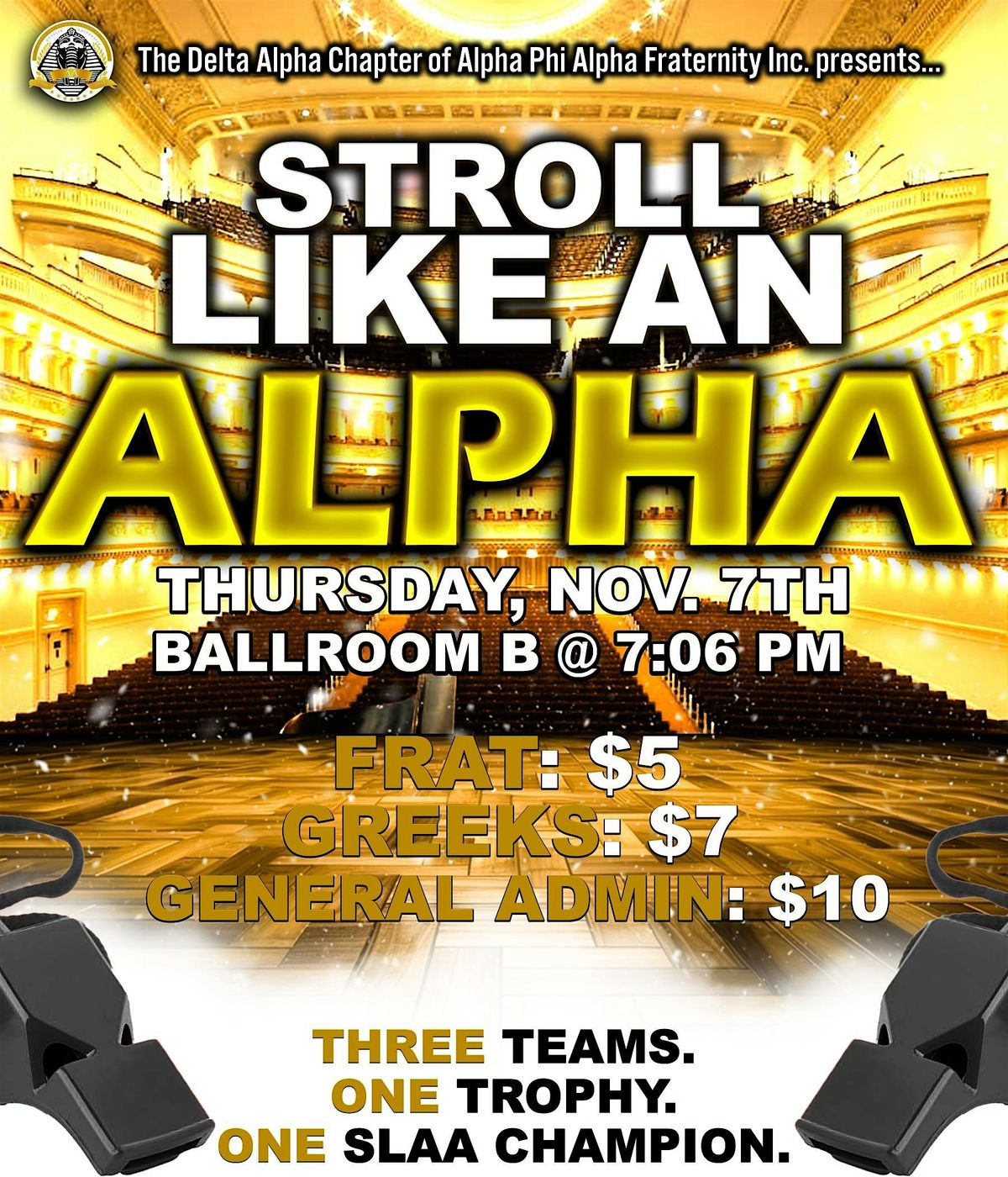 Stroll Like An Alpha