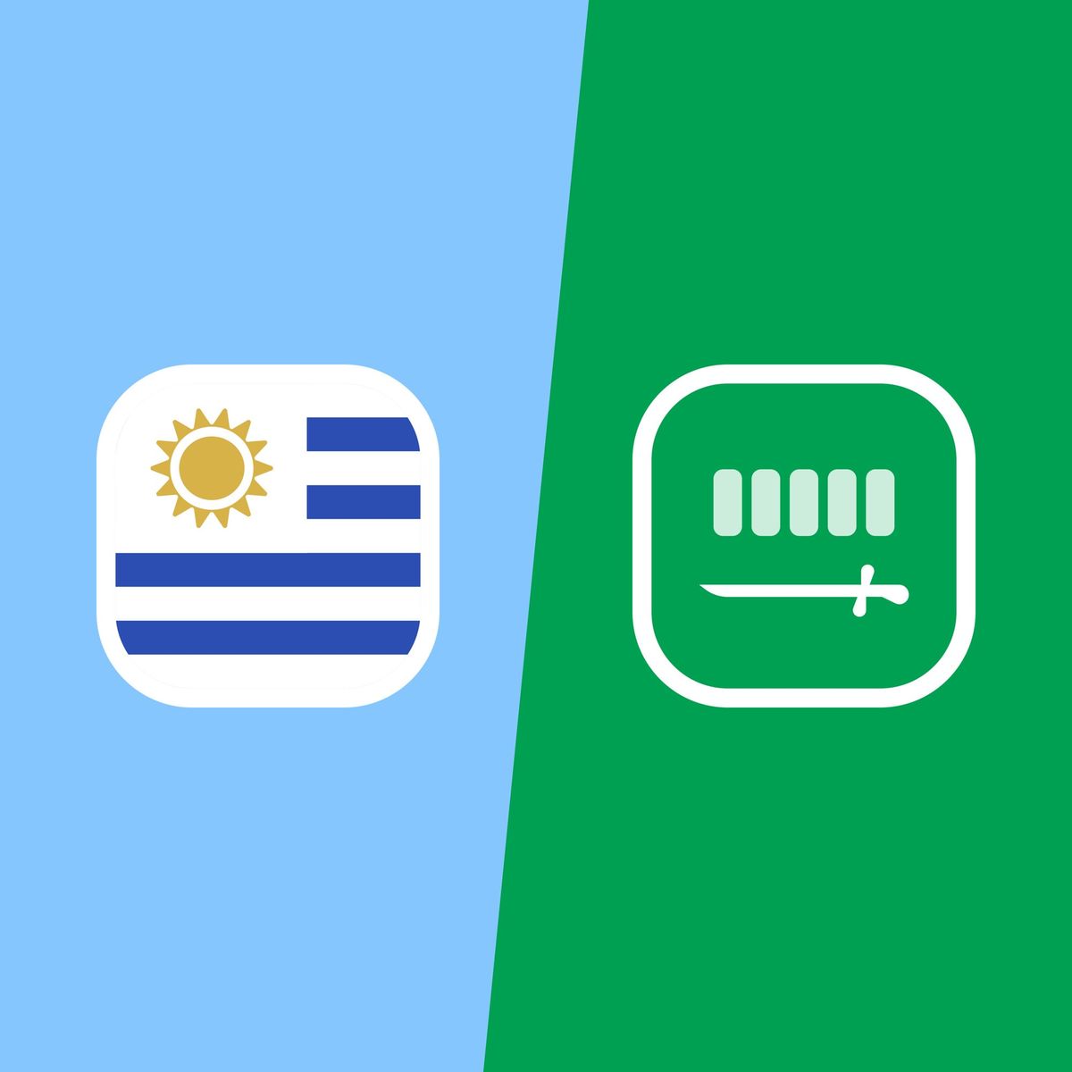 Uruguay vs Saudi Arabia - World Cup - Match 13 (Group H)