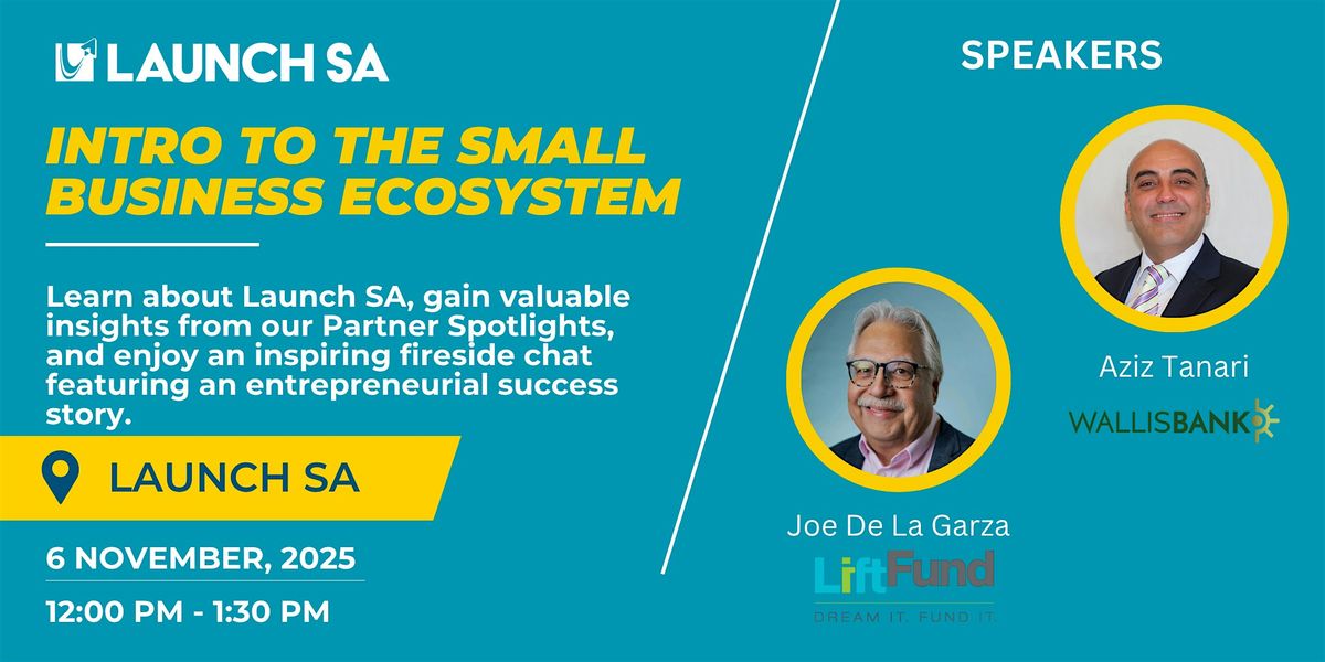 Intro to the Small Business Ecosystem: Access To Capital