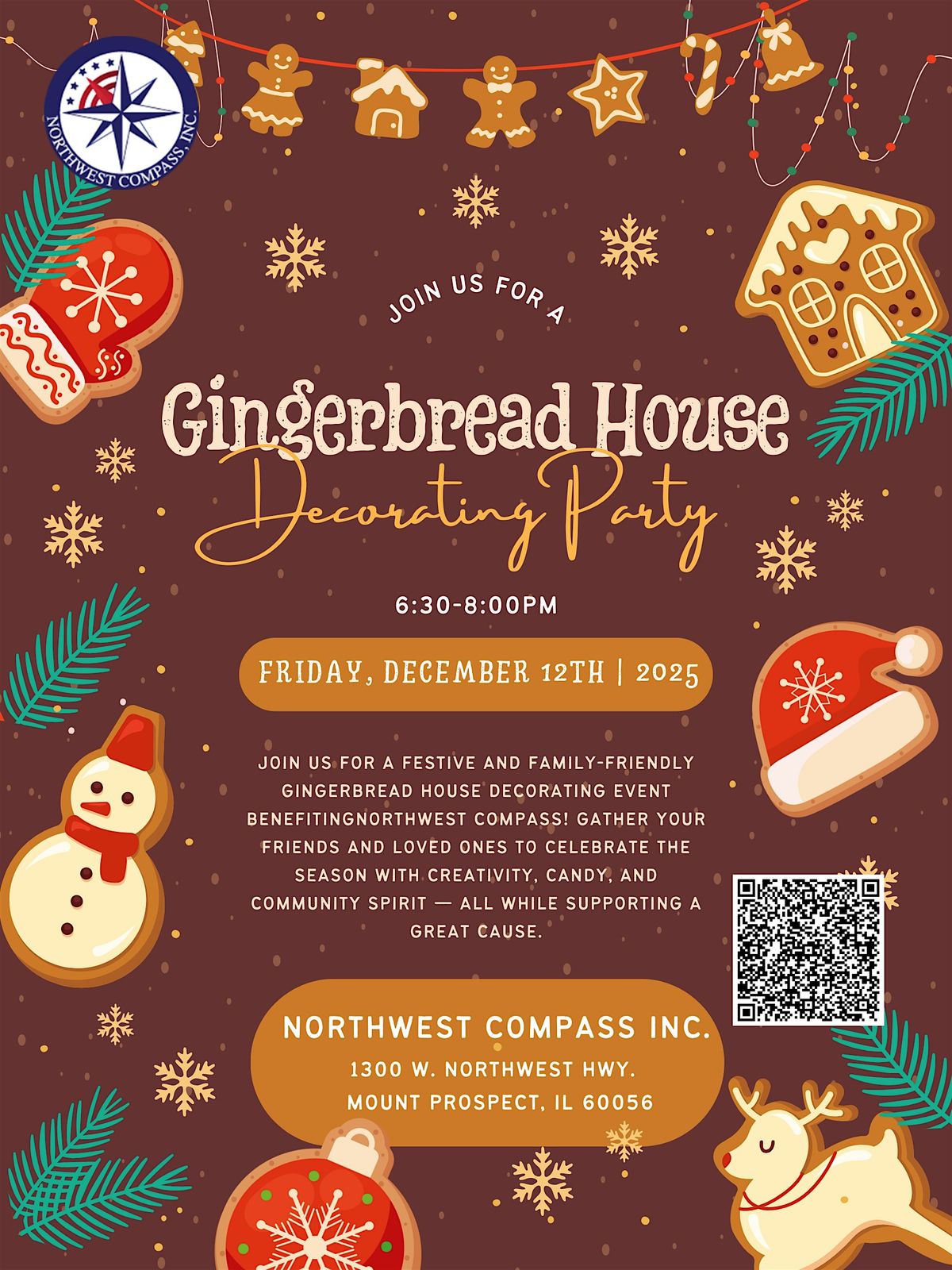 Gingerbread House Decorating Party