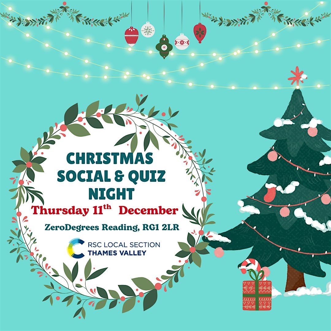 RSC Thames Valley Christmas Social & Quiz Night