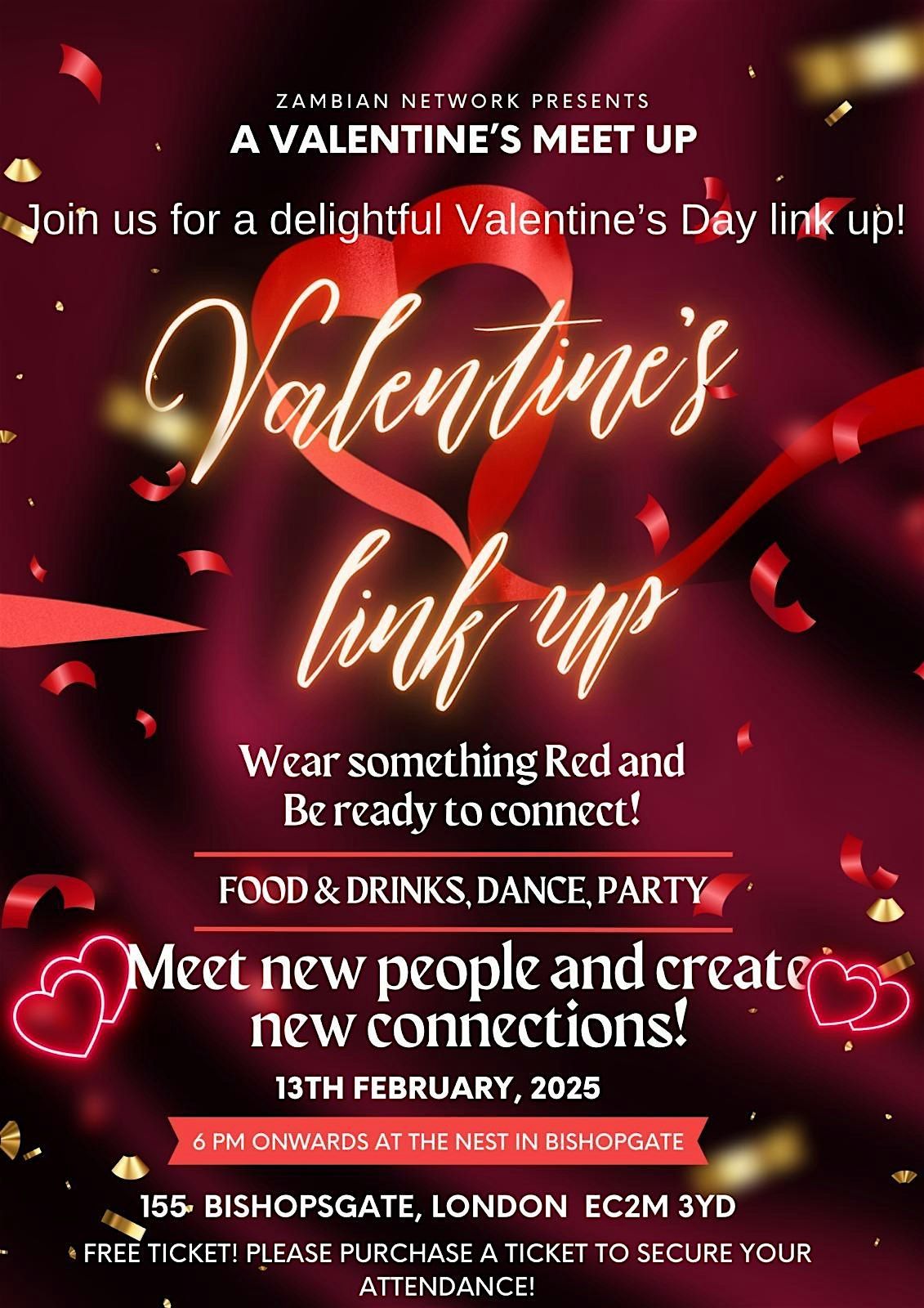 Zambian Network - Valentine\u2019s Link-Up: Connect, Share, and Celebrate!