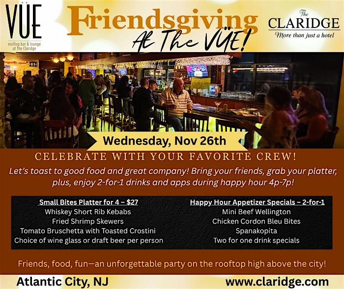 Friendsgiving at The V\u00dcE!