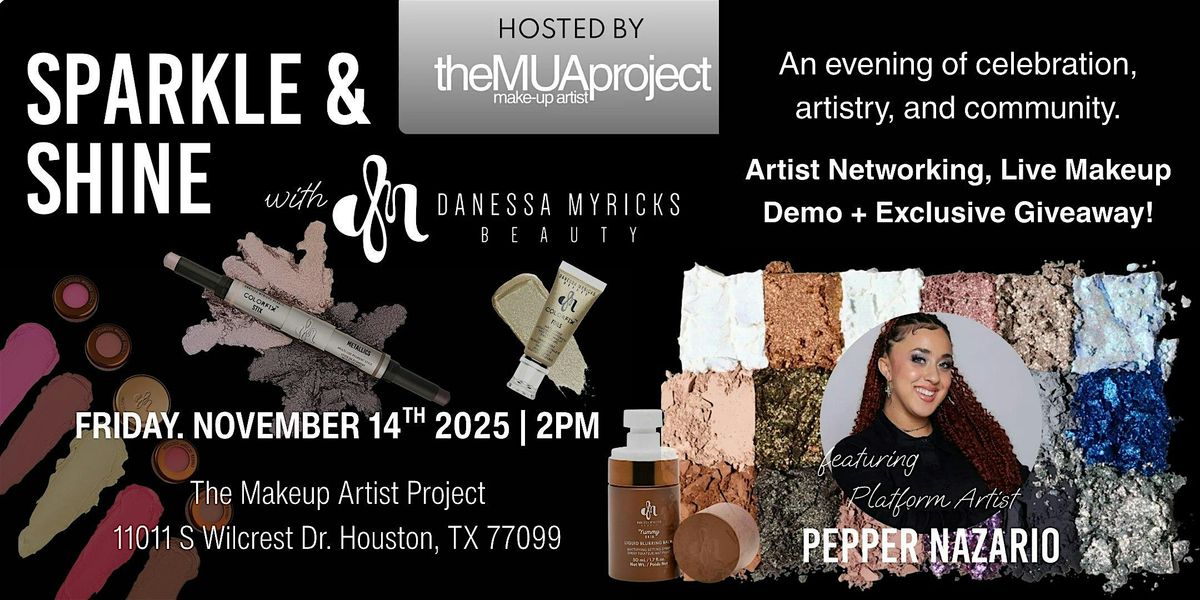 Danessa Myricks Beauty Sparkle & Shine Makeup Class