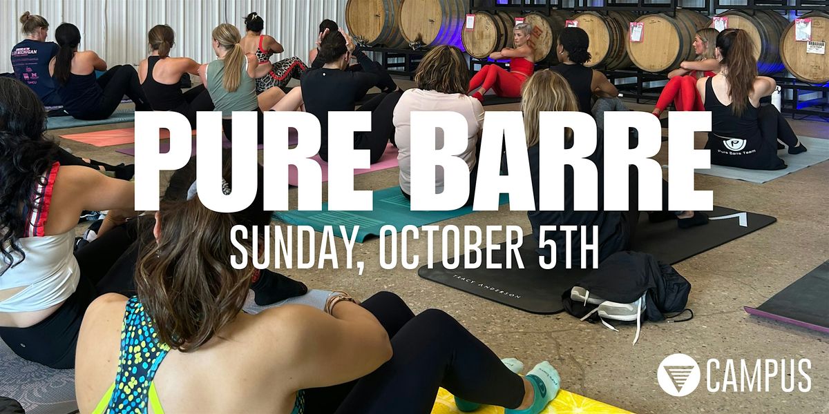 Pure Barre class