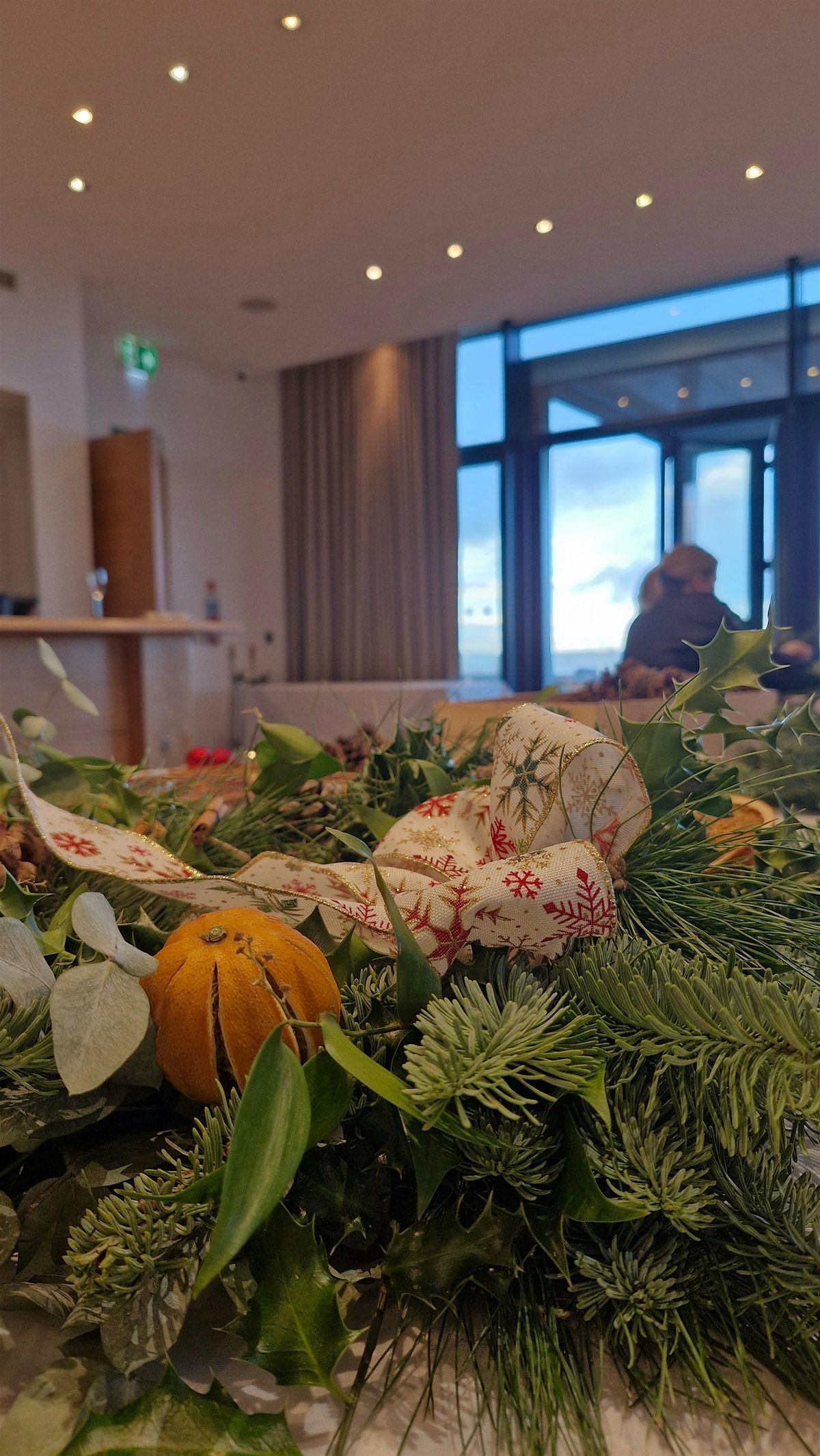 Festive wreath workshop with Norwegian Wood Florist