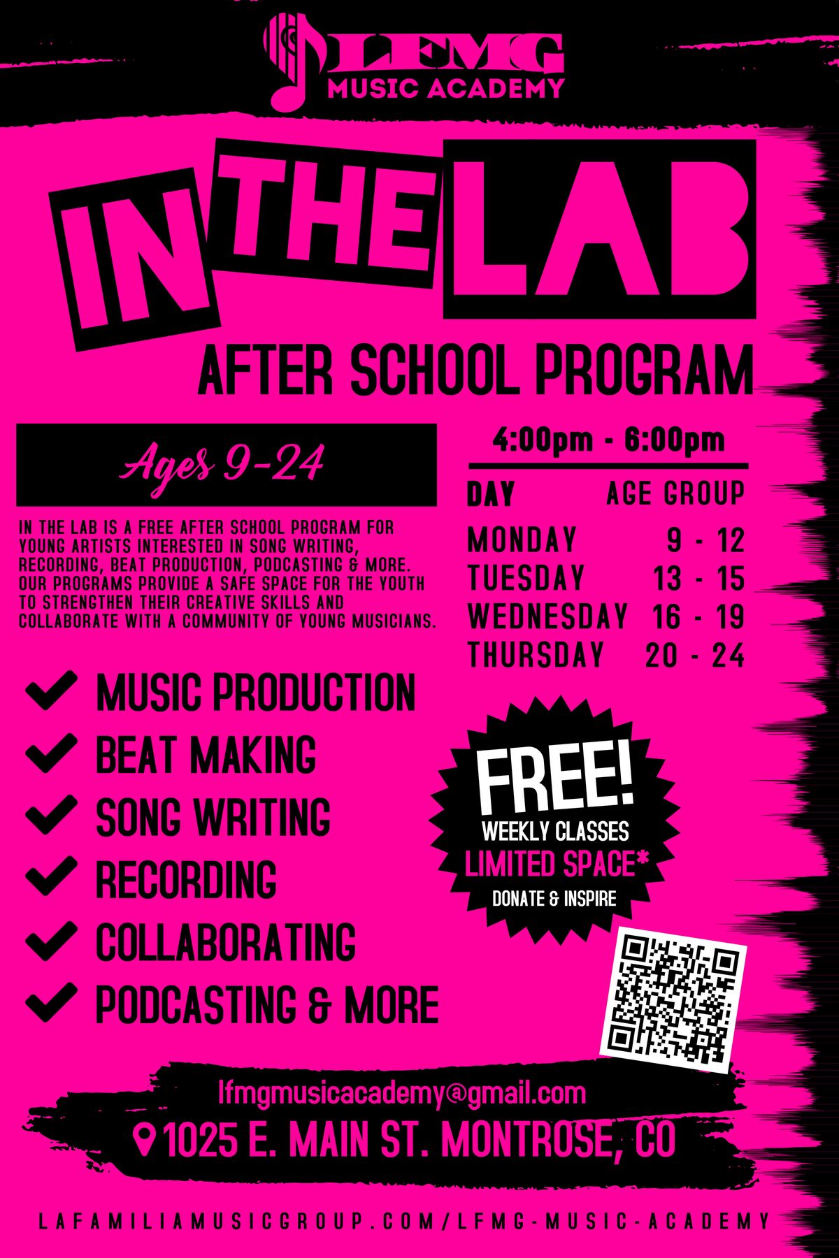 IN THE LAB (Montrose)
