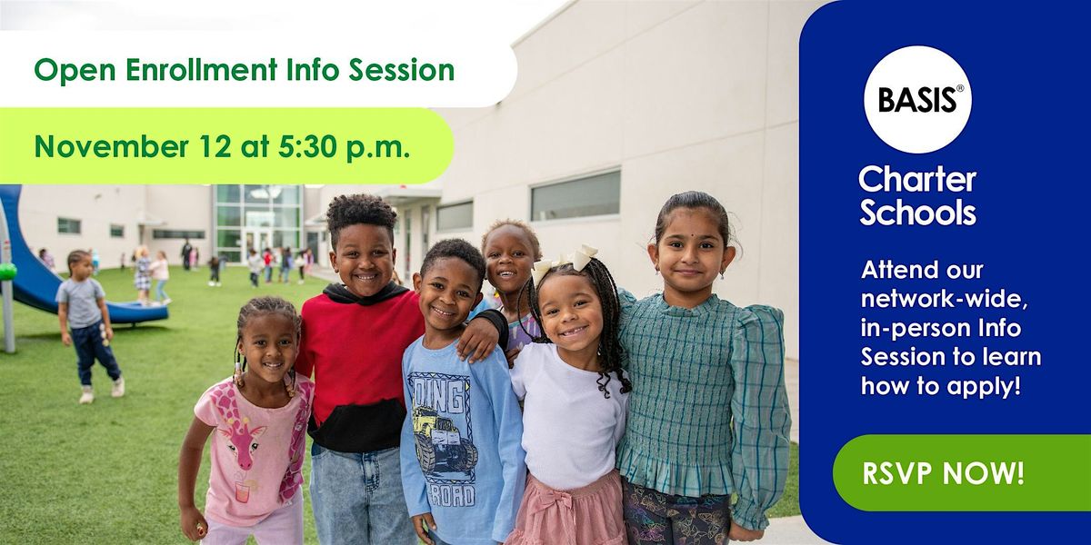 BASIS Baton Rouge Materra Open Enrollment Info Session