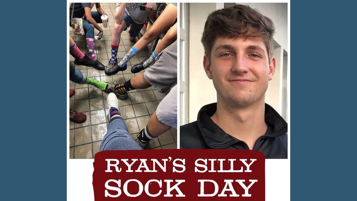 Ryan's Silly Sock Day!