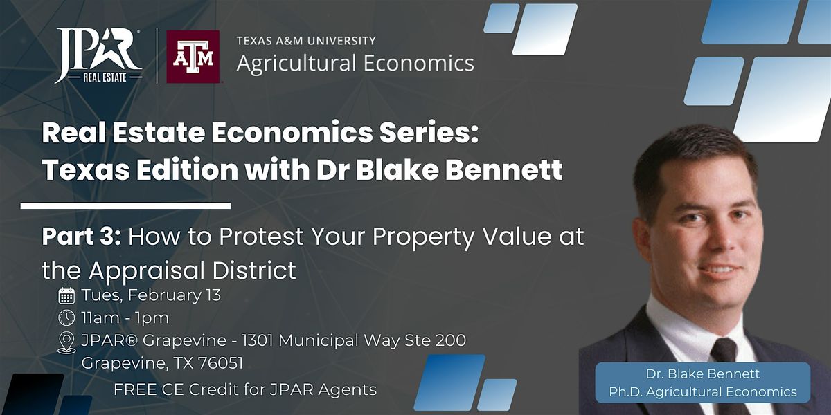 Real Estate Economics Series: Texas Edition with Dr Blake Bennett \u2013 Part 3