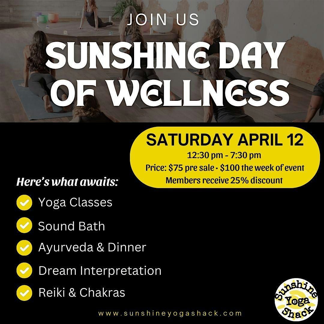 Sunshine Day of  Wellness