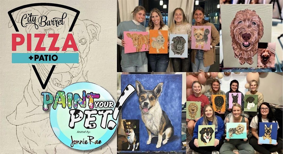 Paint Your Pet at City Barrel Pizza + Patio!