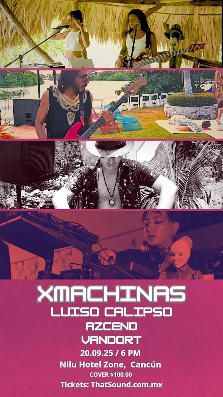 Xmachinas ( LIVE SET )\/ CANC\u00daN