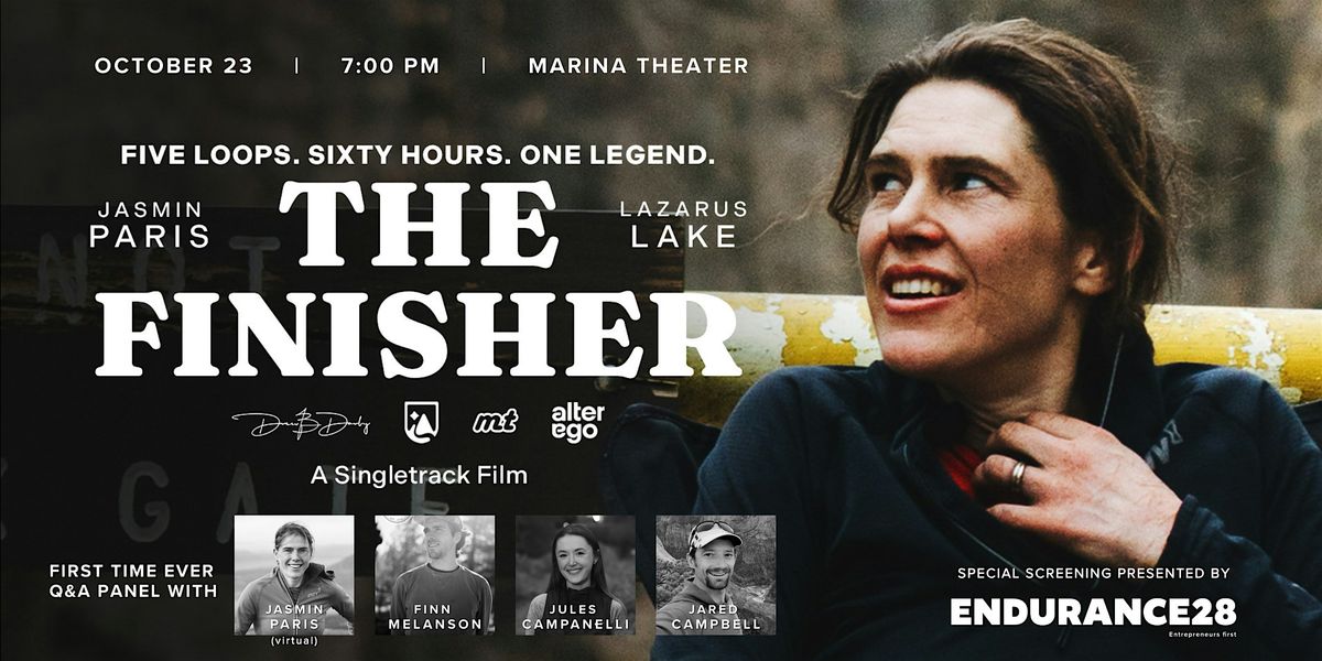 The Finisher : Screening and Special Guest Panel
