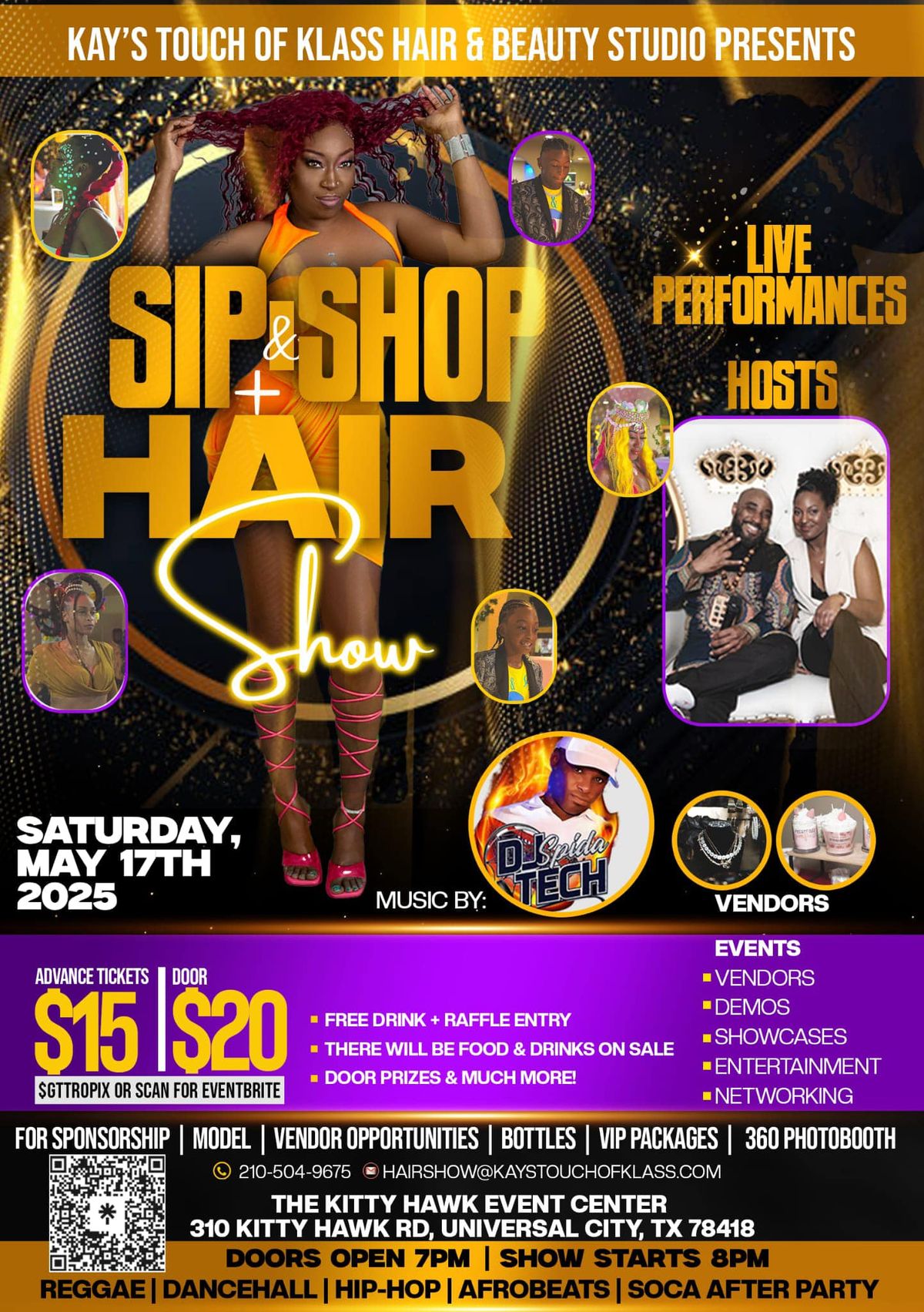 Kay's Annual Sip & Shop Plus Hair Show