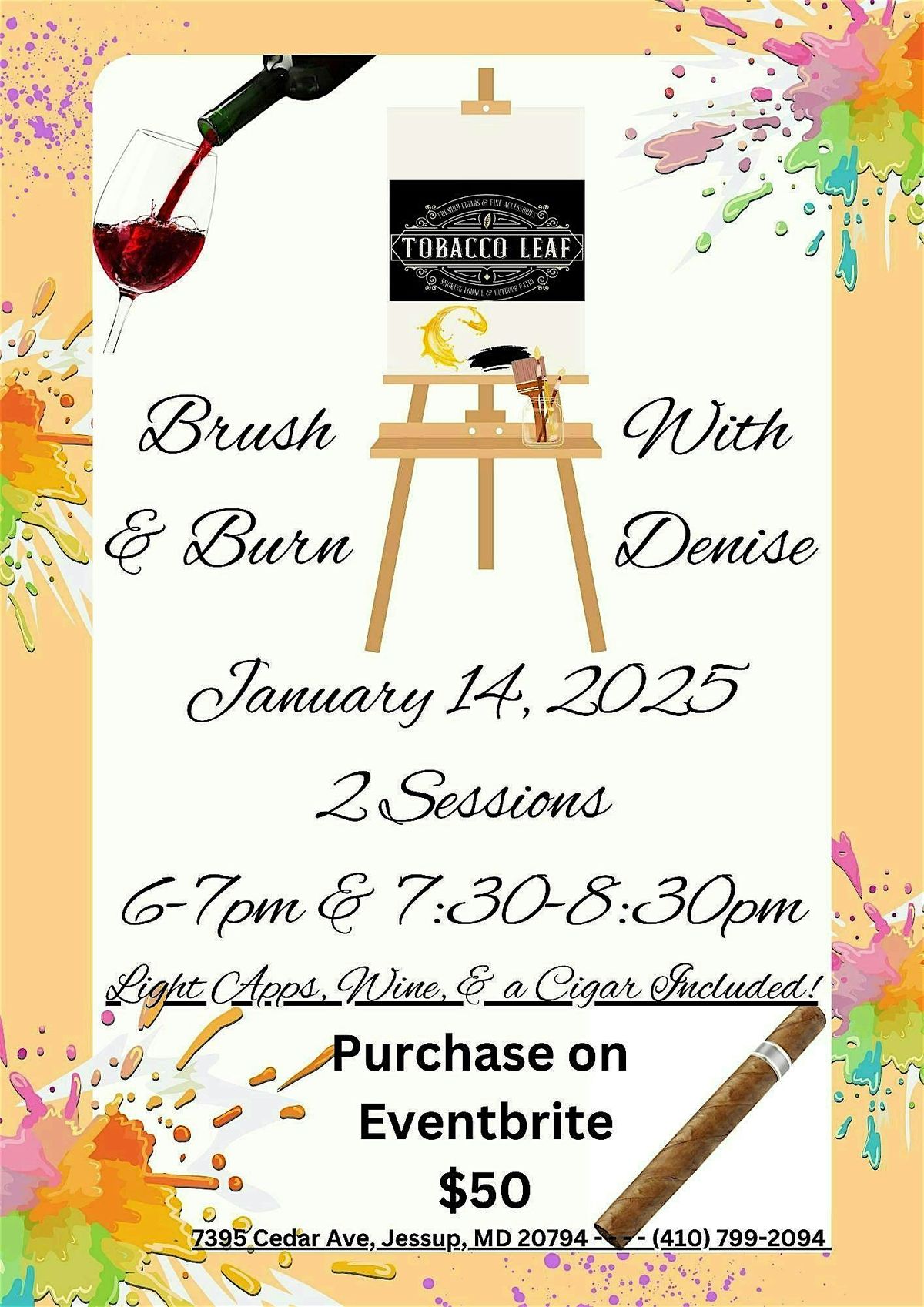 Brush &  Burn Event At Tobacco Leaf