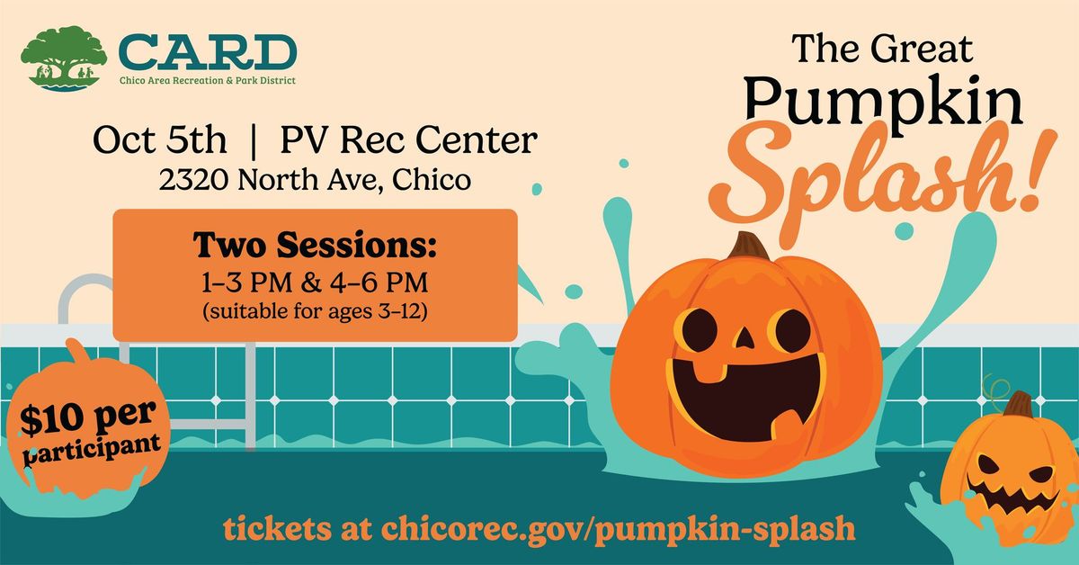 The Great Pumpkin Splash!