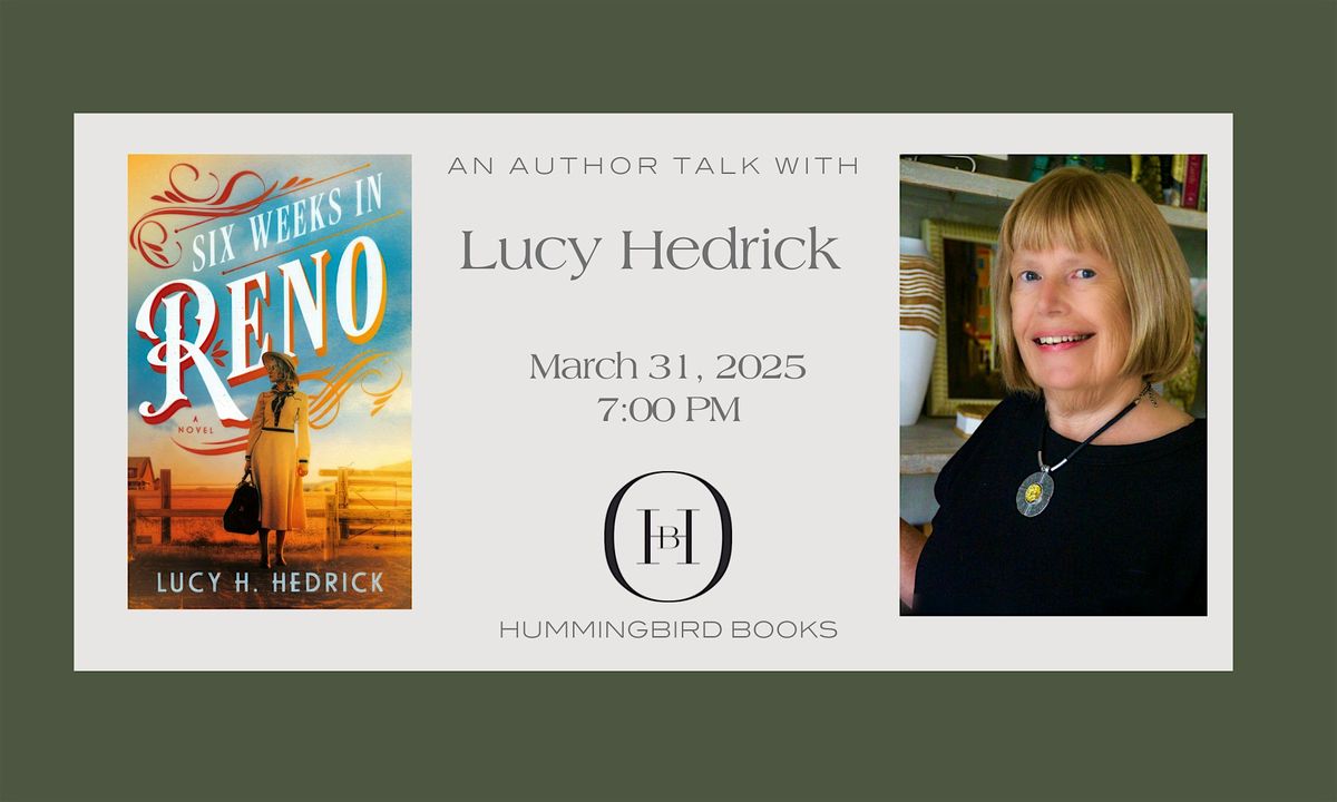 An Author Talk with Lucy H. Hedrick